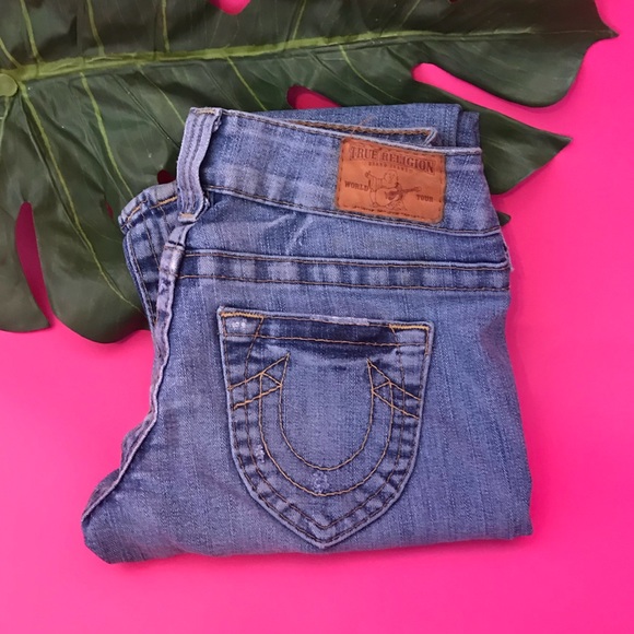 True Religion Denim - True Region Light Wash Flare Jeans 26